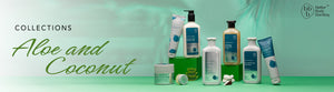 BBB Aloe & Coconut Skin and Hair Care Products 
