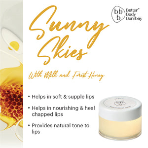 Milk & Forest Honey Lip Balm | For Dry, Cracked Lips | (10gms)