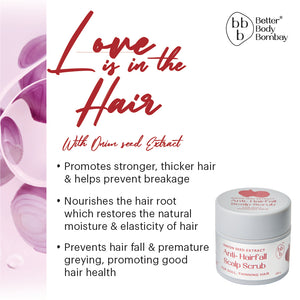 Benefits of BBB scalp scrub for hair fall