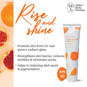 Benefits of BBB blood orange brightening daily moisturizer