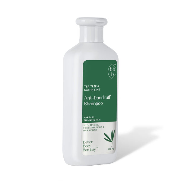 Tea Tree & Kafir Anti-Dandruff Shampoo | For Dull, Thinning Hair | (300ml)