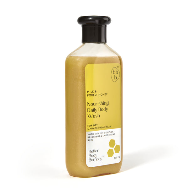 Milk & Forest Honey Nourishing Daily Body Wash | For Normal to Dry Skin | (300ml)