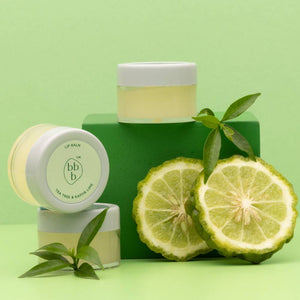 Tea Tree & Kaffir Lime Lip Balm | For Dry, Cracked Lips | (10gms)