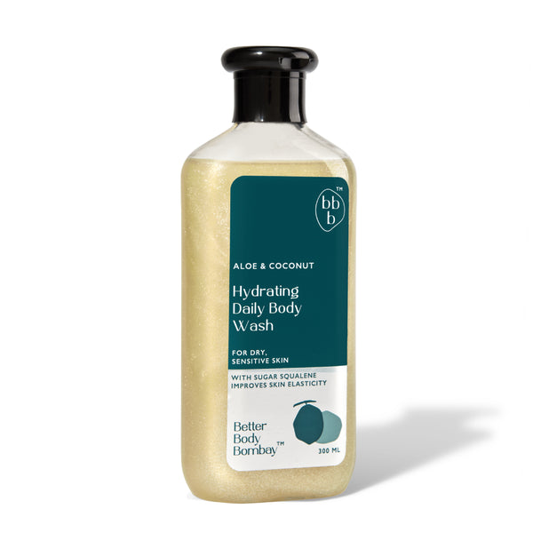 Aloe & Coconut Hydrating Daily Body Wash | For Dry, Sensitive Skin | (300ml)