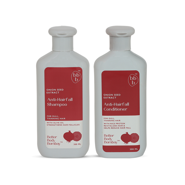 Onion Shampoo and Conditioner Combo For Hairfall, Dull, Thinning Hair